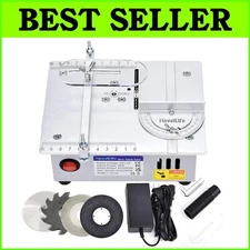 Multifunctional Mini Table Saw - Accurate Cuts for DIY Crafts & Model Projects