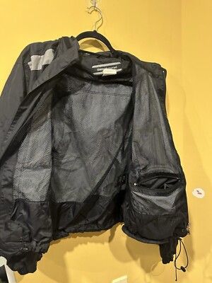 BMW Motorrad Airflow-2 Men Full Zip Snap Black Reflective