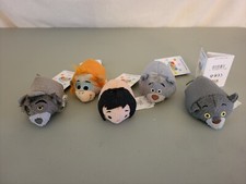 Disney Jungle Book Tsum Tsum Plush Figures Lot of 5 Characters - NEW