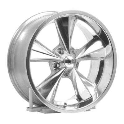 15 inch 15x6 Boyd Coddington JUNKYARD DOG Polished wheels rims 5x4