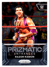 Razor Ramon 2024 Panini Prizm WWE Prizmatic Entrances Insert #16 Legends