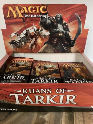 khans of tarkir booster box opening Display GERMAN with one of them being a rare or mystical card MTG Realm: Khans of Tarkir