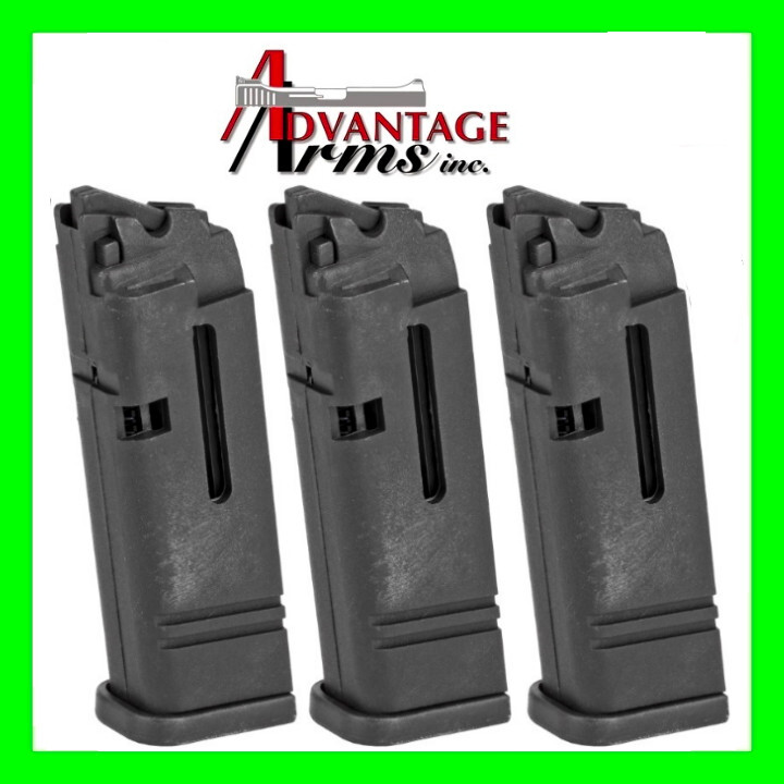 3 - Advantage Arms for Glock 19 23 Conversion .22 LR Magazine 10