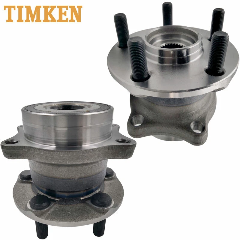 Par de bujes de cojinete de rueda trasera Timken para Subaru Forester Legacy Outback Impreza Foto 2 de 4