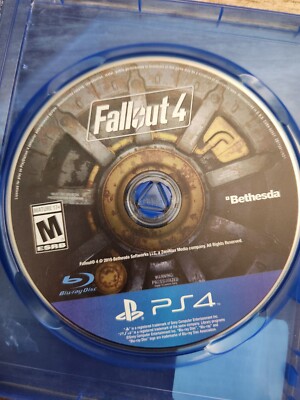 Fallout 4 - Sony PlayStation 4 PS4 Game (2015) Disc And Booklets Only