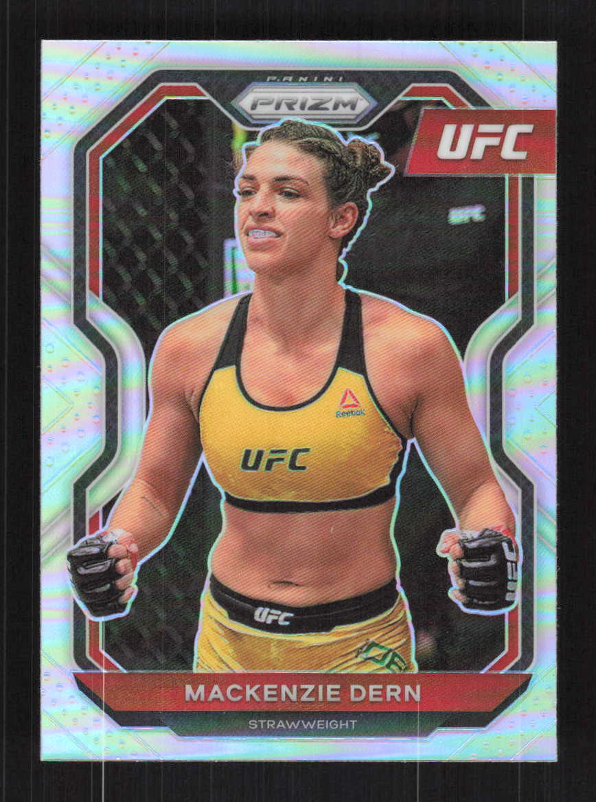 Mackenzie Dern 2021 Panini Prizm UFC Silver Prizms #76