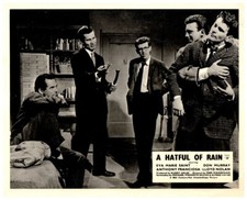 A Hatful Of Rain Original Lobby Card Anthony Franciosa Don Murray Henry Silva