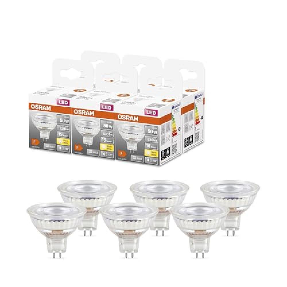 (TG. Multipack) Osram Lampada LED LED SPOT MR16 GL 50 con riflettore, a bassa te