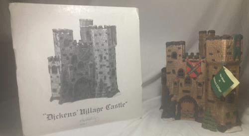 Dept 56, Dickens Village, "Dickens Village Castle" #59161 box/sleeve/Light RARE - Picture 2 of 9