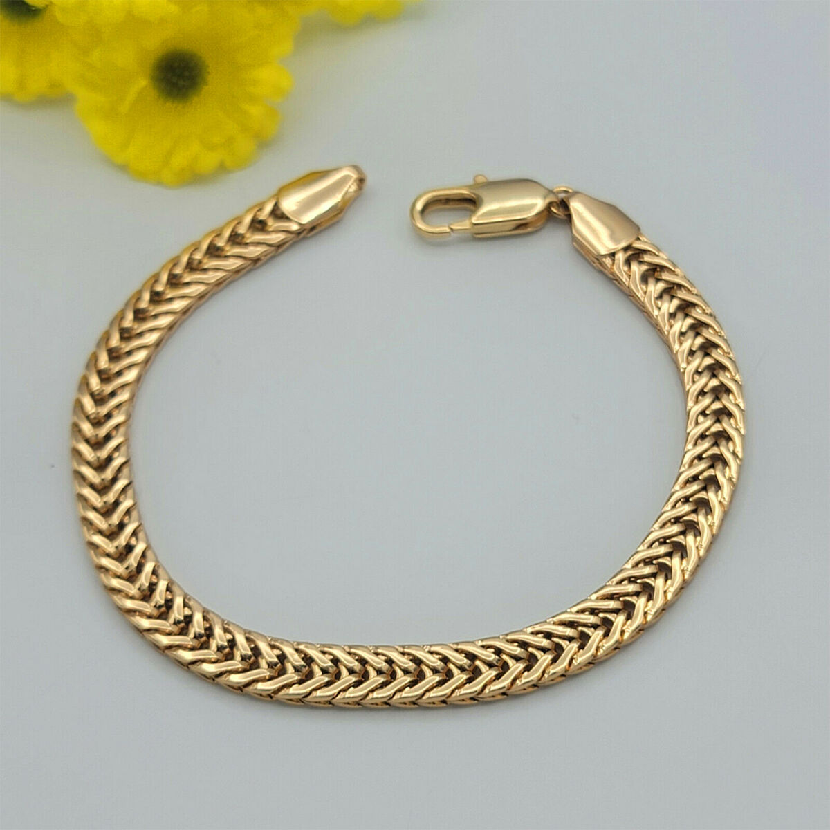 22k Plain Gold Bracelet JGI-2303-08176 – Jewelegance