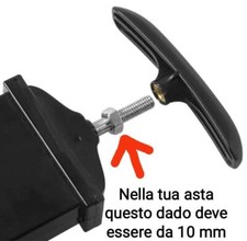 Valvola Di Scarico Per Camper - Con Manico In Plastica E Tubo Flessibile, Per Drenaggio Acque Reflue - Foto 1