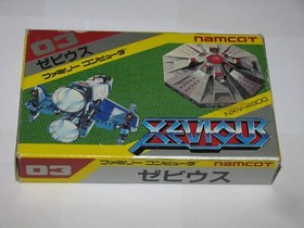Xevious Famicom NES Giappone importazione scatola + manuale venditore USA