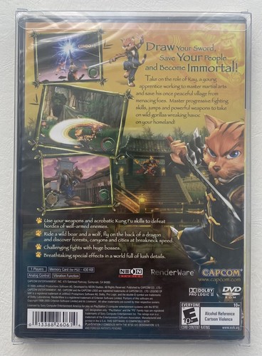 Legend of Kay (PlayStation 2, PS2, 2005, New & Sealed, Mint) - Picture 2 of 2