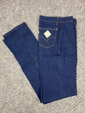 Vintage 70's Levis Women's Jeans Size 22x34 Denim White Tab Dark Wash NOS