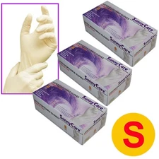 100qty Latex Gloves Size Small