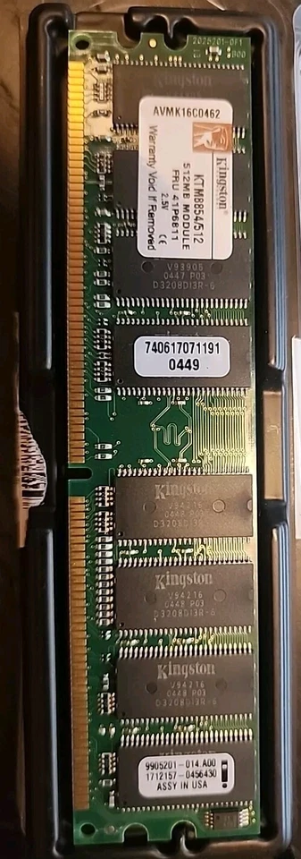 Kingston 512MB, DDR ,184 PIN , PC-2700 ( Model: KTM8854/512 ) - Image 3 of 3