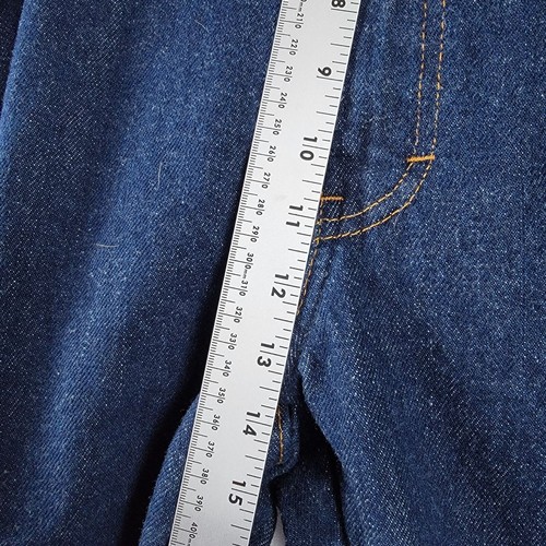 Dickies Jeans Mens Size 44X32 Blue Denim Regular Fit 5 Pocket Fit Over Boots NWT - Picture 12 of 14