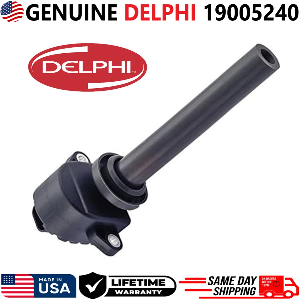 正品 DELPHI 点火线圈 适用于 2000 - 2004 年五十铃本田 3.2L 3.5L V6,19005240 — 第 2/4 张图片