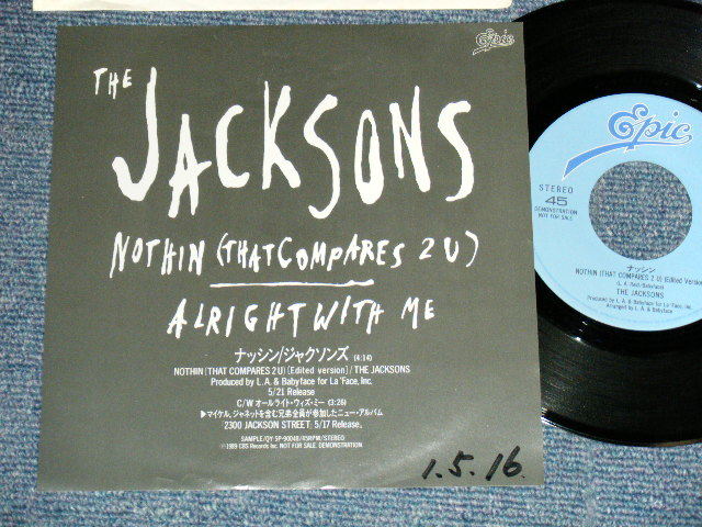 JACKSONS Japan 1989 QY・5P-90048 Promo only 7