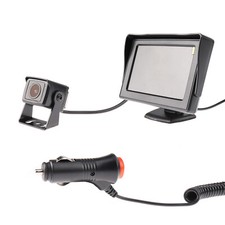 4.3" NTSC TFT LCD Car Rear View Backup Monitor Parking Night Vision Camera Kit