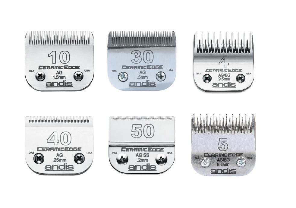 Stainless Steel Pro Quality Grooming Ceramic Edge Clipper Blades Choose
