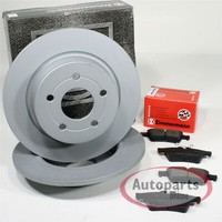 Zimmermann Bremsscheiben Ø 316 Mm + BeläGe Hinten FüR Ford Kuga II + Mondeo V