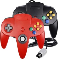 2Pack N64 Controller Joystick Gamepad Long Wi...