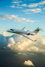 Gulfstream G-IV Corporate Jet Aircraft Painting Wall Home Decor - POSTER 20x30