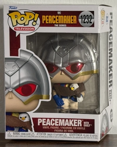 Peacemaker with Eagly Funko POP! Television #1232 DC Comics Heroes
