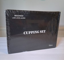 Cupping Set Professional 22 Pcs Chinese Acupoint Cupping Therapy Sets New Sealed