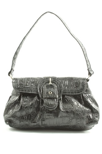 Sac Porté épaule Euro Style Noir, Taille Large - Occasion Très Bon état, Style Décontracté élégant