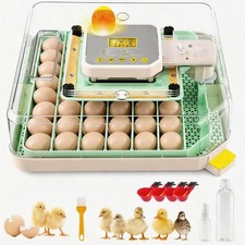 24/48/56/70 Egg Incubator with Automatic Egg Turning and Humidity Control Chick
