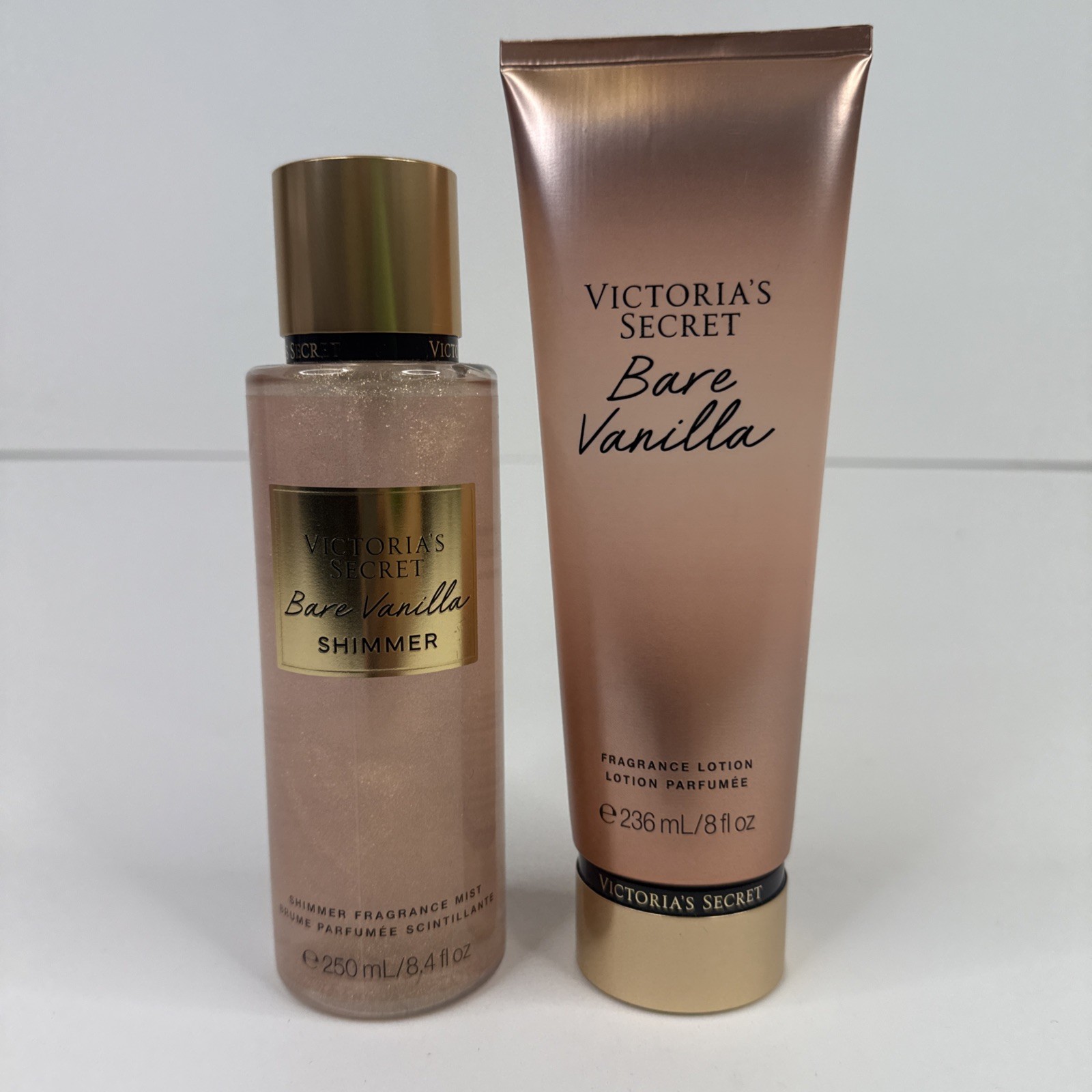 Victoria's Secret 8.4 fl oz Fragrance Mist & 8 fl oz Lotion Bare