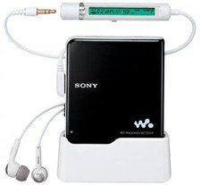 SONY MZ-E630 B MD Walkman Black Used Japan