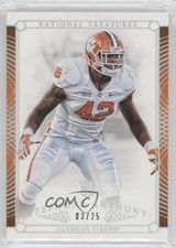 2015 Panini National Treasures College Century Silver 3/25 Stephone Anthony 0l5d
