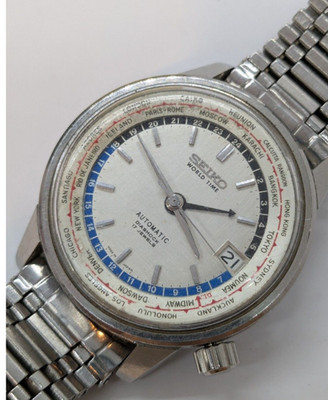 Seiko World Time First 6217-7000 1964 Automatic Tokyo Olympics