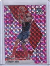 Bradley Beal - 2019-20 Panini Mosaic - Camo Pink - #132 - Wizards