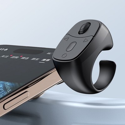 Bluetooth 5.3 Finger Ring Remote Control Camera Shutter Mouse Button