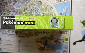 Pokemon Mini Game Console & Pokemon Party Mini Game CIB