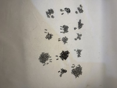 Großes Konvolut Vintage 10mm Metall Wargame Miniaturen - bemalt/unbemalt
