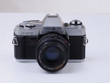 FOR PARTS / REPAIR Minolta X-370 w/ Rokkor-X MD 50mm f/1.7