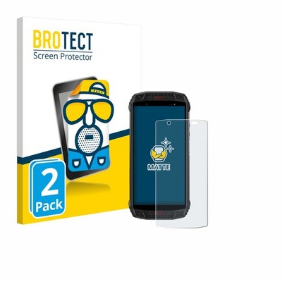 2x Schutzfolie Matt für Ulefone Armor 15 Displayschutz Antireflektierend
