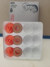 NuKote 86TL Tackless (Dry) Lift-Off Tape Only 3 in box. Partial Box