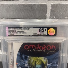 Omikron: The Nomad Soul (Sega Dreamcast, 2000) VGA Graded 85+ (9.4 A) SEALED!