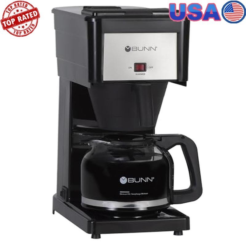 Drip Machine Stainless Steel Hot Water Tank Black