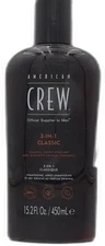 American Crew Classic 3-in-1 Shampoo, Conditioner & Body Wash, 15.2 Oz