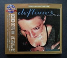 Deftones Around the Fur CD w/slipcase flyer 2002 