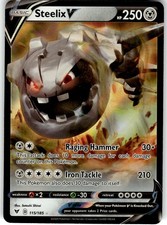Steelix V Ultra Rare SWSH04: Vivid Voltage 115/185 LP