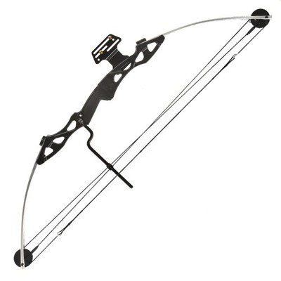 MK  Compound Bogen 55lbs silber/schwarz Jagdbogen Sportbogen 