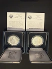 2025 Morgan and Peace Dollar Brilliant Uncirculated With OGP And COA